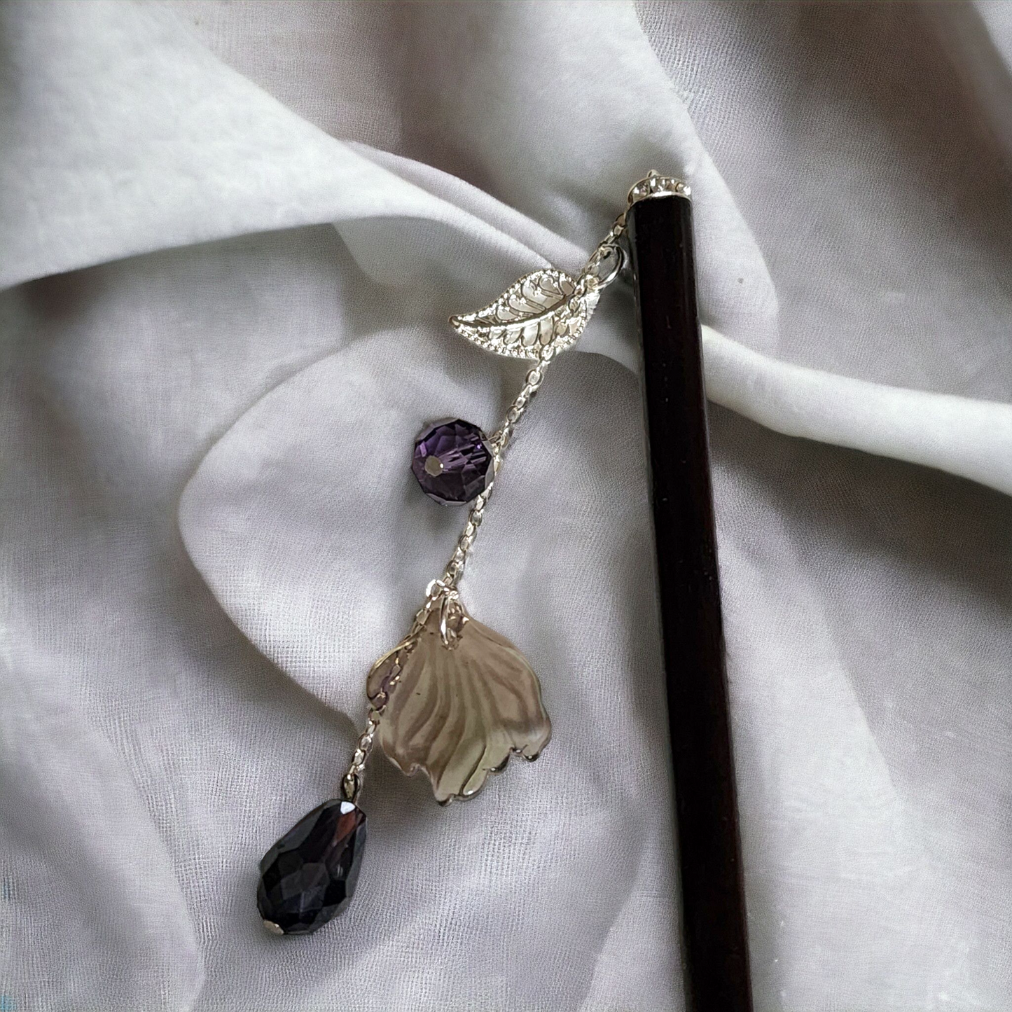 Amethyst Twilight Hair Stick