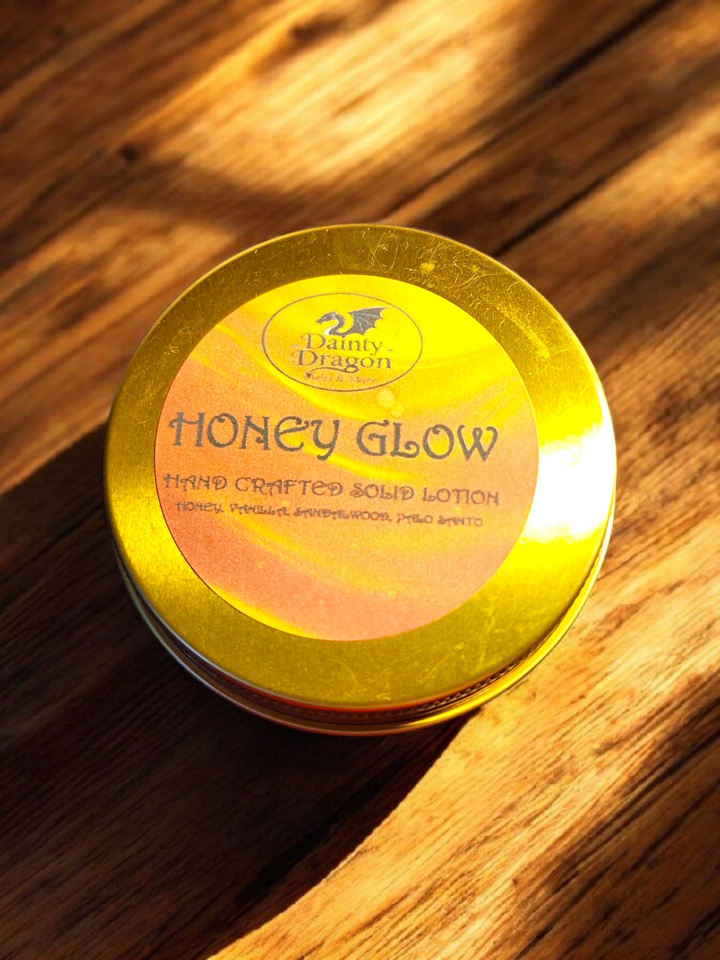 Honey Glow Lotion 2oz tin