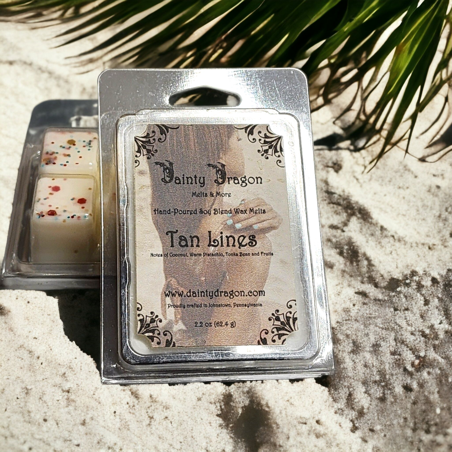 Tan Lines Wax Melt, 2.2 oz