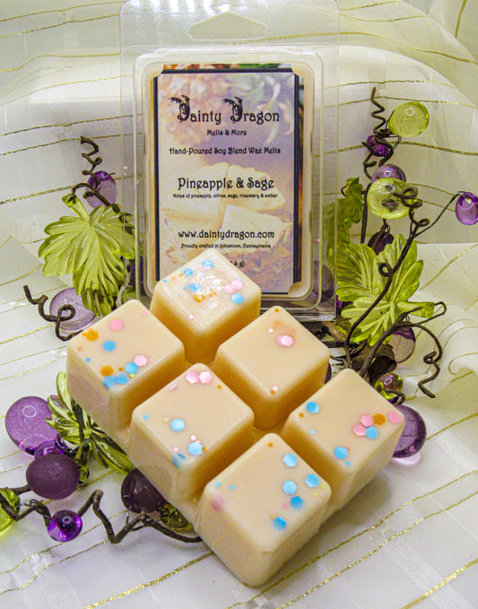 Pineapple & Sage Wax Melt  2.2oz