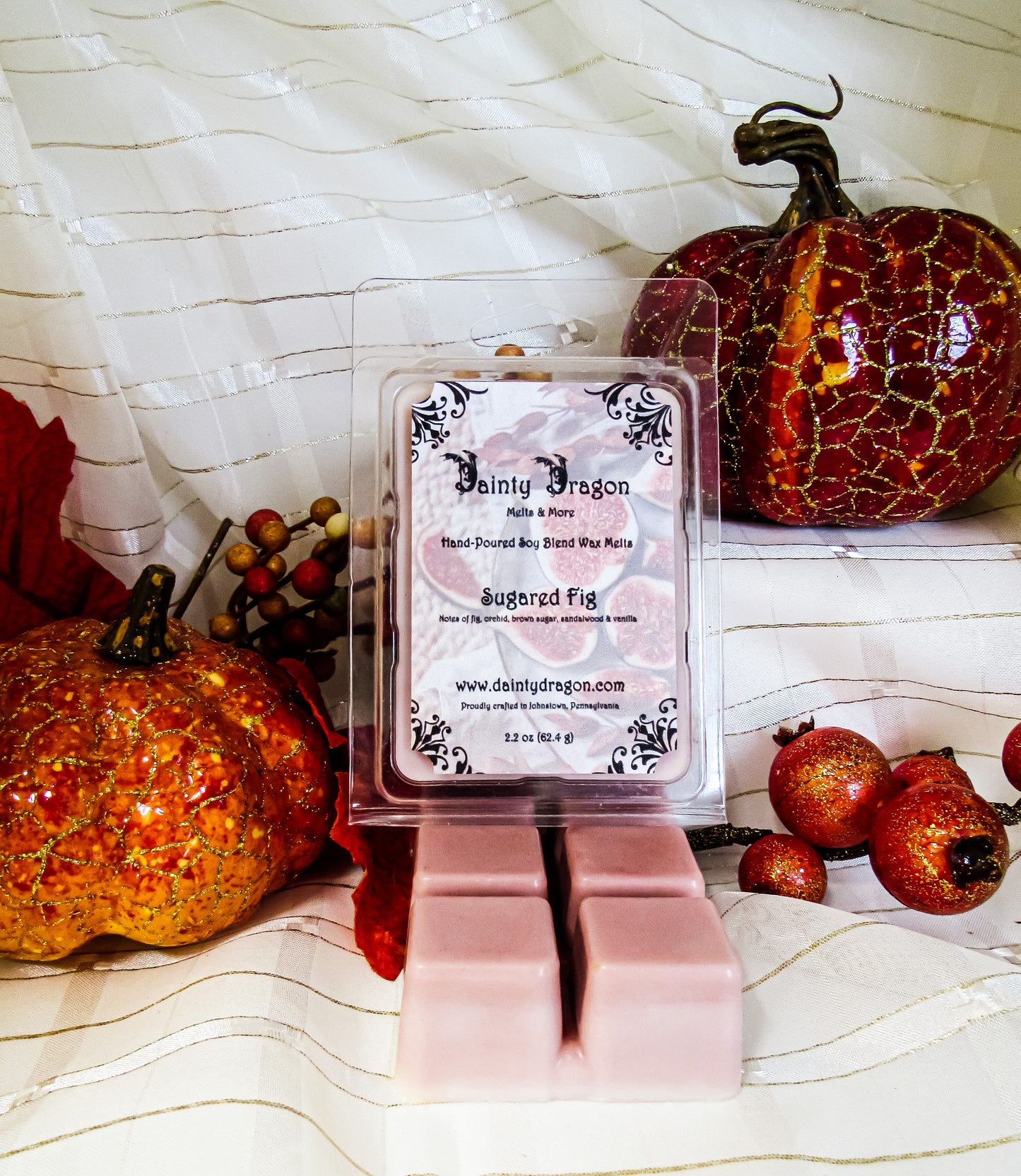 Sugared Fig Wax Melt, 2.2oz