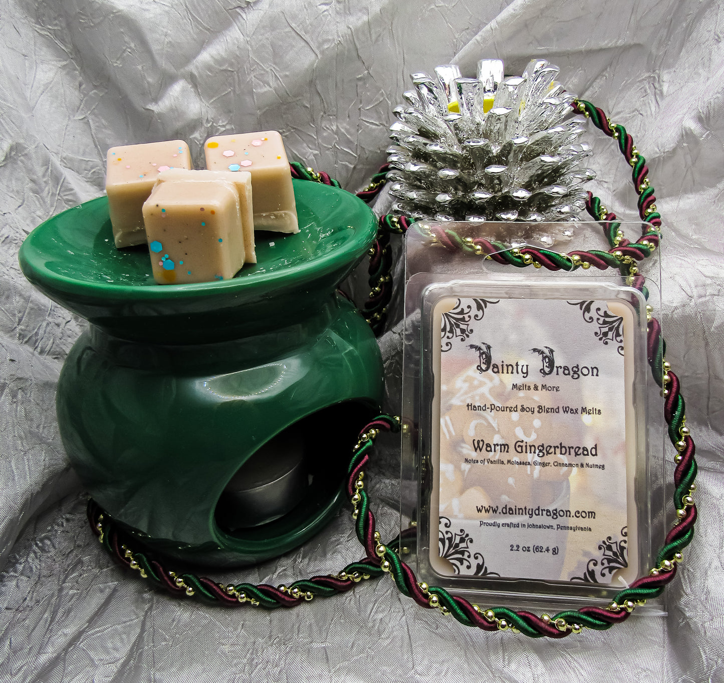 Warm Gingerbread Wax Melt, 2.2oz