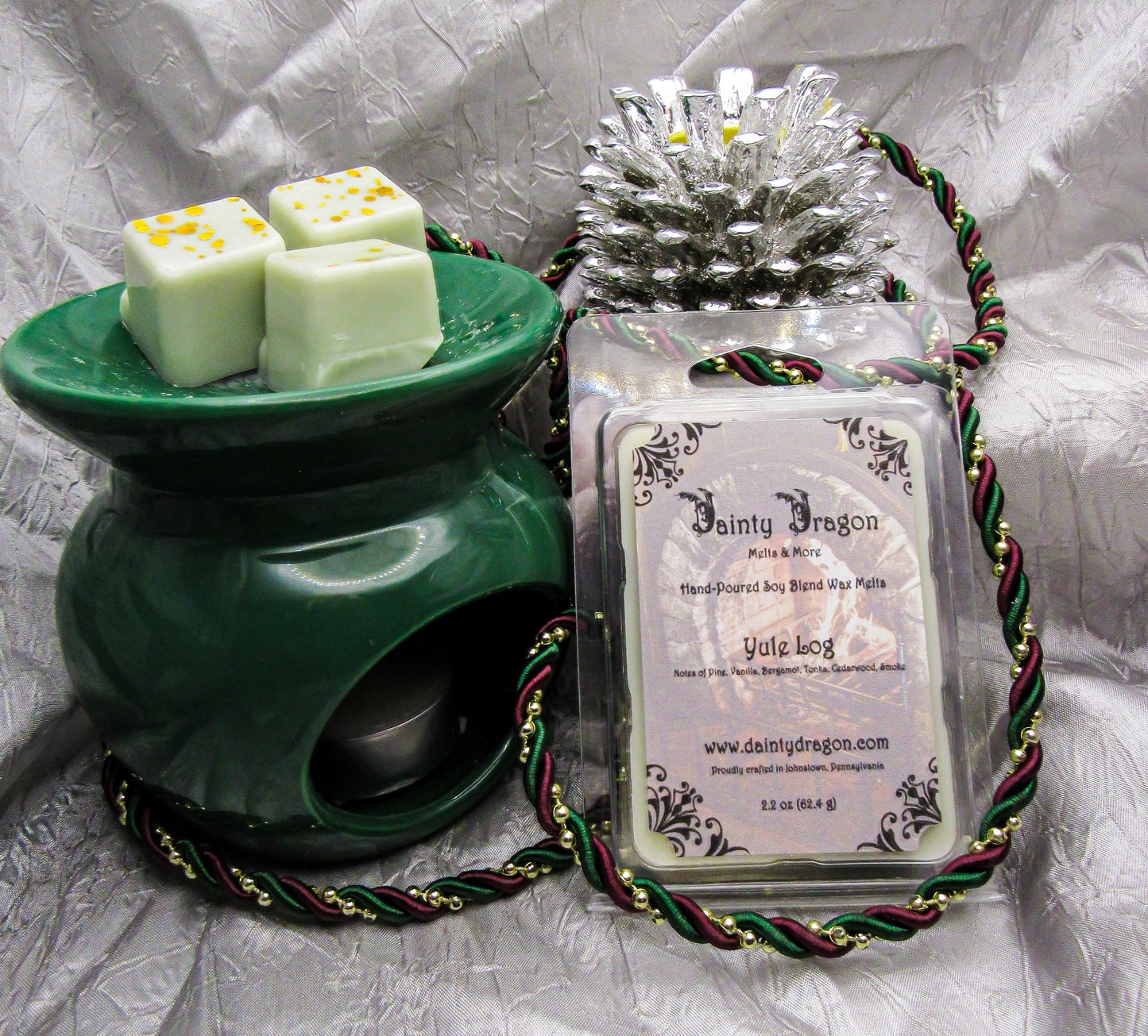 Yule Log Wax Melt, 2.2oz