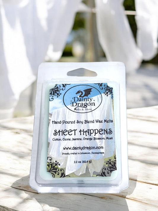 SHEET HAPPENS WAX MELT, 2.2 OZ