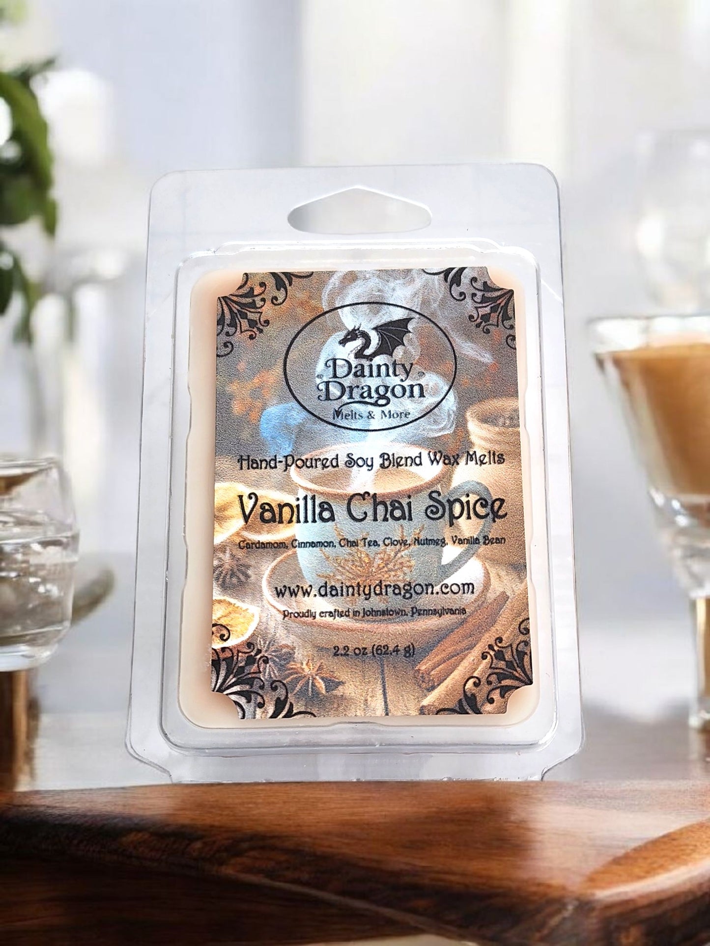 Vanilla Chai Spice Wax Melt, 2.2 oz