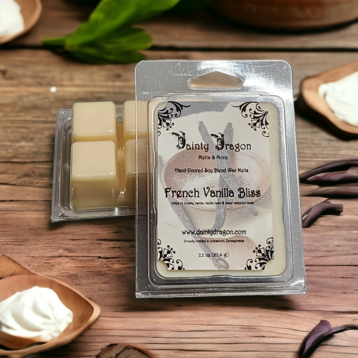 French Vanilla Bliss Wax Melt, 2.2 oz
