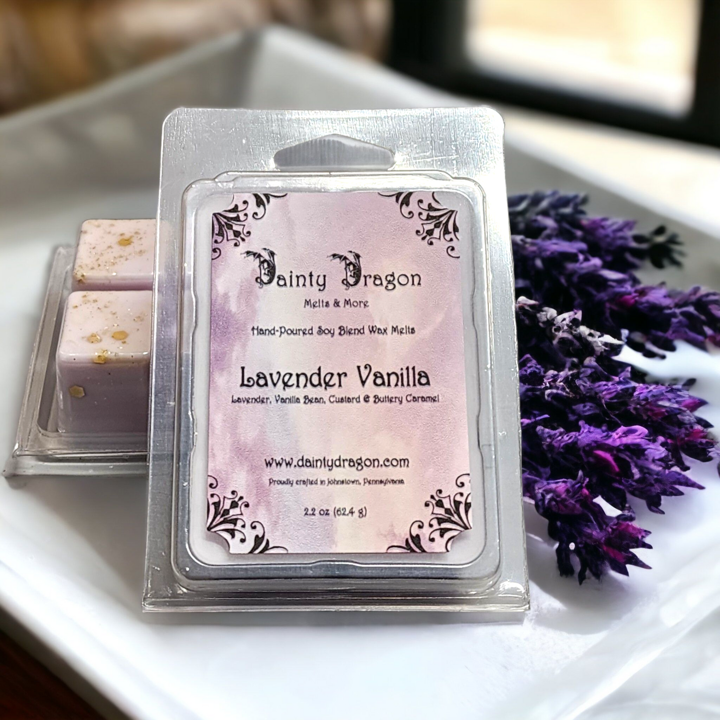 Lavender Vanilla Wax Melt, 2.2 oz