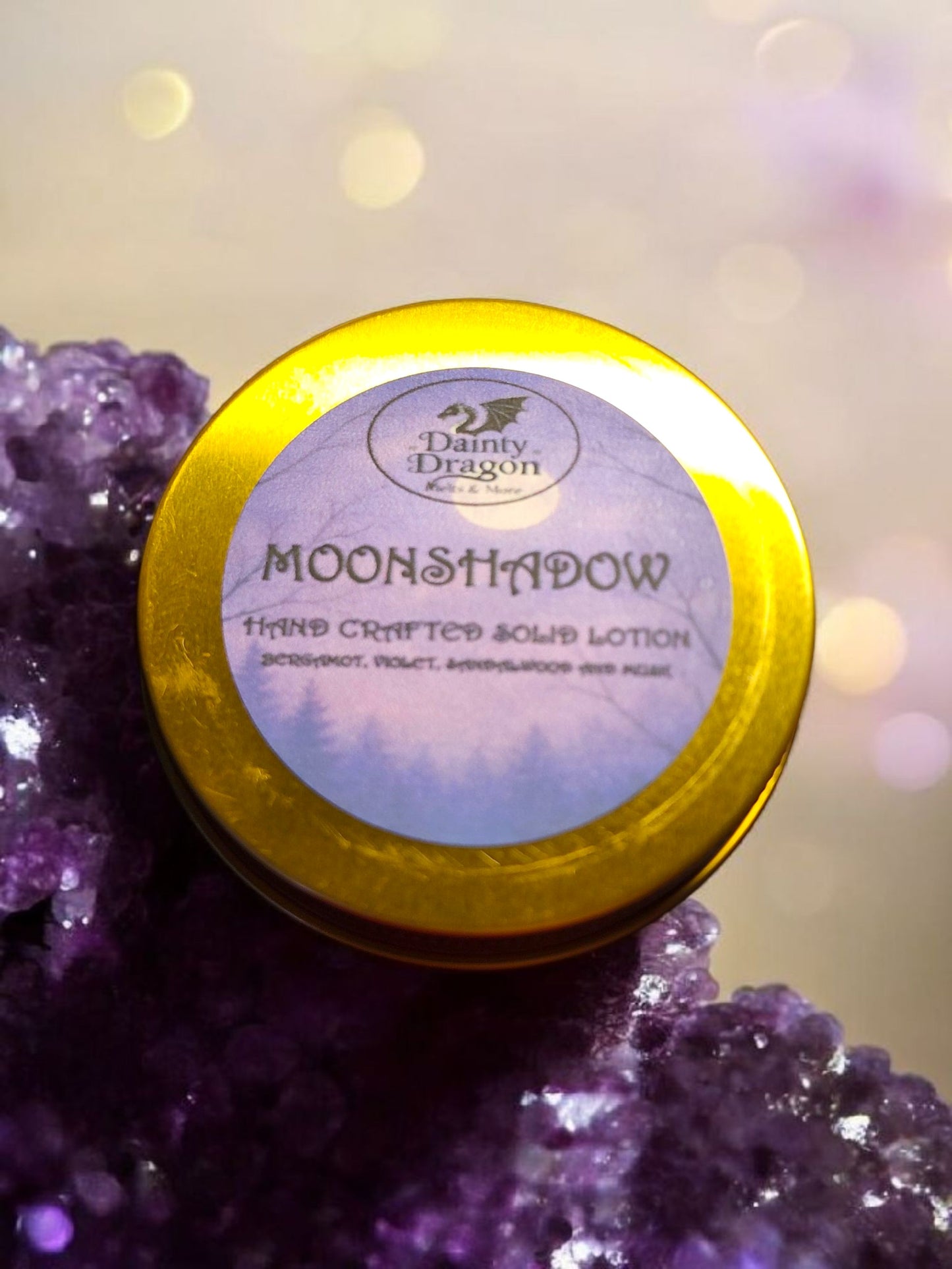 Moonshadow Solid Lotion 2 oz tin