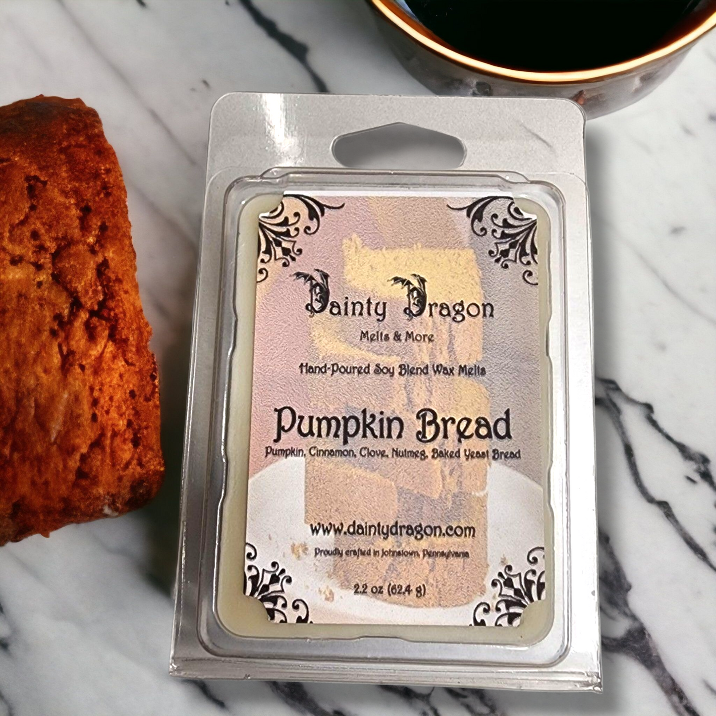 Pumpkin Bread Wax Melt, 2.2 oz