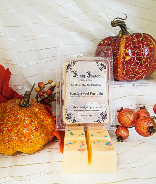 Toasty Sweet Pumpkin Wax Melt, 2.2oz